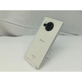 【中古】SHARP docomo 【SIMフリー】 AQUOS R8 クリーム 8GB 256GB SH-52D【札幌】保証期間1ヶ月【ランクC】