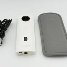 【美品】RICOH THETA SC2 ホワイト R03030 リコー シータ 360度カメラ