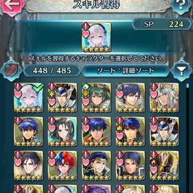 カムイ、リン、リョウマ、漆黒の騎士、クロム | FEヒーローズ(ファイヤーエムブレムヒーローズ)のアカウントデータ、RMTの販売・買取一覧