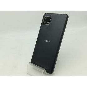 【中古】SHARP ymobile 【SIMロック解除済み】 AQUOS sense4 basic ブラック 3GB 64GB A003SH【大須】保証期間１ヶ月【ランクB】