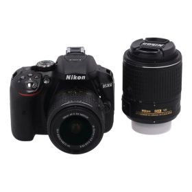 中古 デジタル一眼 ダブルズームキットNikon ニコン D5300 ダブルズームキット2 2171327コンディションランク【B】（商品 No.82-0）