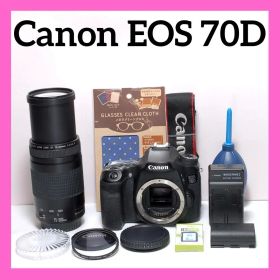 スポーツ観戦に✨Canon EOS 70D✨Wi-Fi機能搭載✨超望遠レンズ