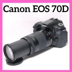 ✨Wi-Fi機能搭載✨Canon EOS 70D✨超望遠レンズ✨ハイアマチュア