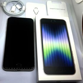 iPhone SE (第3世代) スターライト 64GB