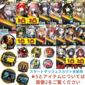 石154020個+券8枚+ウィシャデル+新約+レミュアン+Mon3tr+血掟+キリン+ミュルジス | アークナイツのアカウントデータ、RMTの販売・買取一覧