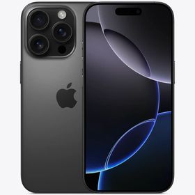 iPhone 16 Pro 512GB (SIMフリー/ブラックチタニウム) [MYN43J/A] 携帯電話