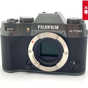 【中古】 【美品】 フジフイルム X-T50 ボディ チャコールシルバー