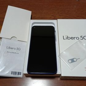 Libero5G ZTE A003ZT SIMフリー ブルー