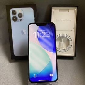 超美品 Appleストア版 SIMフリー iPhone13 Pro 512GB シエラブルー色色