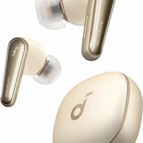 【新品】1週間以内発送 Anker Soundcore Liberty 4（ワイヤレスイヤホン Bluetooth 5.3）【完全ワイヤレスイヤホン/ウルトラノイズキャンセリング 2.0 / 最大28時間再生 / ヘルスモニタリング】シャンパンゴールド