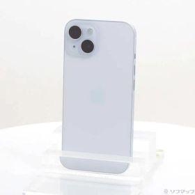 〔中古品〕 iPhone15 128GB ブルー 3M420J／A SIMフリー【348】
