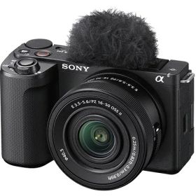 【送料無料】SONY(VAIO) ZV-E10M2K/B デジタル一眼カメラ α VLOGCAM ZV-E10 II パワーズームレンズキット ブラック【在庫目安:お取り寄せ】| カメラ ミラーレスデジタル一眼レフカメラ 一眼レフ カメラ デジタル一眼カメラ