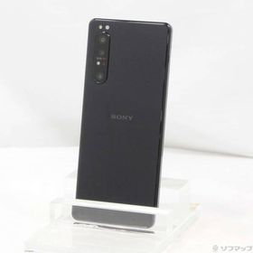〔中古〕SONY(ソニー) Xperia 1 II 128GB ブラック AUXP1II auロック解除SIMフリー〔269-ud〕