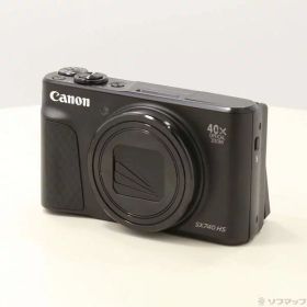 【中古】Canon(キヤノン) PowerShot SX740 HS ブラック 【269-ud】