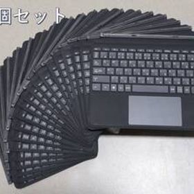 A1308 (4) P【20個セット】良品 Microsoft Surface Go 純正 日本語キーボード Type Cover Model:1840 ブラック 動作良好 中古品