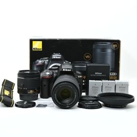＜美品＞Nikon D5300 AF-P ダブルズームキット｜シャッター455枚(デジタル一眼)