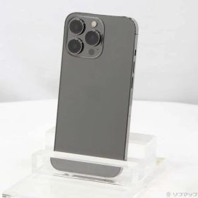 〔中古品〕 iPhone13 Pro 128GB グラファイト MLUE3J／A SIMフリー 〔ネットワーク利用制限▲〕【258】