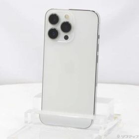 〔中古品〕 iPhone13 Pro 256GB シルバー MLUP3J／A SIMフリー 〔ネットワーク利用制限▲〕【258】