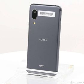 〔中古〕SHARP(シャープ) AQUOS sense3 basic 32GB ブラック SHV48SKU UQ mobile SIMフリー〔377-ud〕