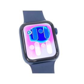 中古 Apple Watch Series6 GPS 44mm ブルーアルミニウムケース ディープネイビースポーツバンド M00J3J/A Model:A2292 ※バッテリ残量やや少なめ
