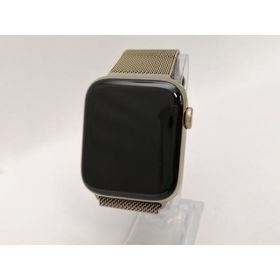 【中古】Apple Apple Watch Series6 44mm Cellular ゴールドステンレス/ミラネーゼループ ゴールド レギュラー【新宿2】保証期間１ヶ月【ランクC】