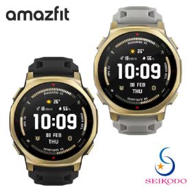 Amazfit T-Rex 3 Pro 44mm アマズフィット ティーレックス3 プロ スマートウォッチ AMOLED 登山 アウトドア ヤマレコ ヤマップ 10気圧 防水 アウトドア ランニング 水泳 登山 GPS コンパス スポーツウォッチ 着信通知 line 返信 心拍数 歩数計