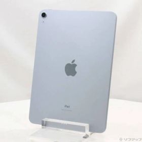 〔中古品〕 iPad Air 第4世代 64GB スカイブルー MYFQ2J／A Wi-Fi【348】