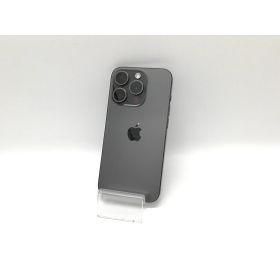 【中古】【赤ロム保証あり】Apple docomo 【SIMフリー】 iPhone 15 Pro 128GB ブラックチタニウム MTU73J/A【福岡天神】保証期間1ヶ月【ランクB】