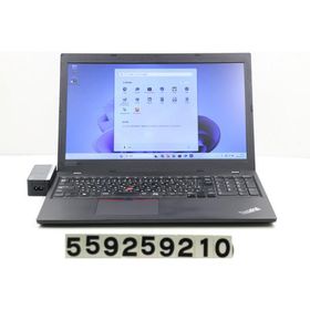 ノートパソコン Lenovo ThinkPad L580 Core i5 8250U 1.6GHz/8GB/256GB(SSD)/15.6W/FWXGA(1366x768)/Win11 パーム割れあり