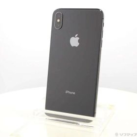【中古】Apple(アップル) iPhoneXS Max 256GB スペースグレイ MT6U2J／A SIMフリー 【344-ud】