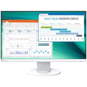 液晶ディスプレイ ナナオ（EIZO） FlexScan EV2460-WT [23.8型カラー液晶モニター EV2460 ホワイト]