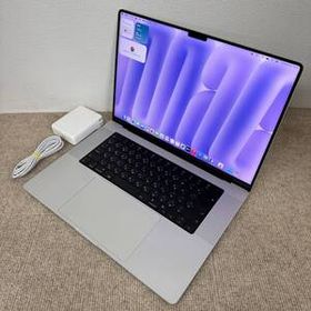 【美品】Apple MacBook Pro 16(2021, A2485) M1 Pro / RAM 32GB / SSD 512GB / シルバー / 充放電回数 : 324 [MC092]
