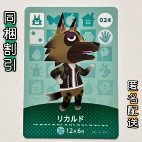 ニンテンドースイッチ(Nintendo Switch)の【リカルド】どうぶつの森 amiiboカード 第1弾(その他)