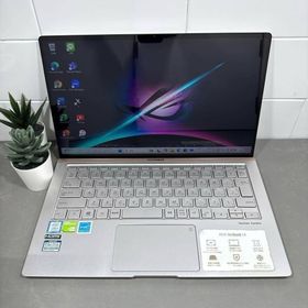 エイスース(ASUS)の【希少】Zenbookアイシクルシルバー☘8世代i5☘️新品NVMe512GB(ノートPC)