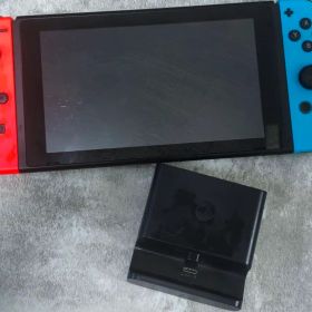 【HDMI出力ポート付き】Nintendo Switch 本体 青/赤