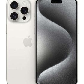 iPhone15 Pro Max[256GB] docomo ホワイトチタニウム【安心保 …