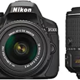 【中古】Nikon デジタル一眼レフカメラ D5300 ダブルズームキット2 ブラック