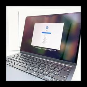 【中古・美品】MacBook Air Liquid Retina 13.6インチ Apple M3チップ MRXV3J/A ミッドナイト 本体 マックブックエアー