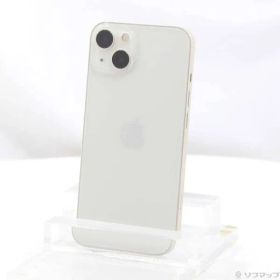 〔中古品〕 iPhone13 128GB スターライト MLND3J／A SIMフリー【377】