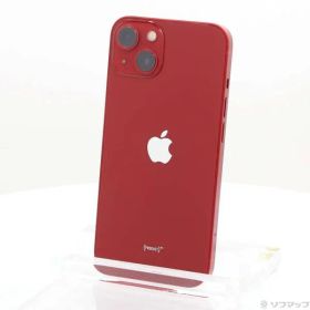〔中古品〕 iPhone13 128GB プロダクトレッド MLNF3J／A SIMフリー【368】