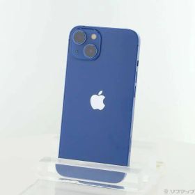 〔中古品〕 iPhone13 256GB ブルー MLNM3J／A SIMフリー【269】