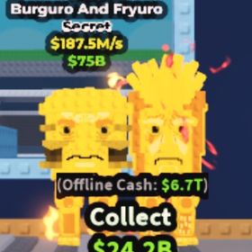 187.5M Burguro and Fryuro ブレインロットを盗む | ロブロックス(ROBLOX)のアカウントデータ、RMTの販売・買取一覧