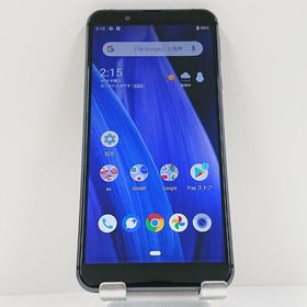 AQUOS sense3 basic SHV48 au ブラック c15485