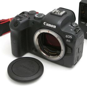 【中古】【良品】キヤノン EOS R6 ボディ（センサー清掃済み） CA01-B3645-3V1C CANON キヤノン RFマウント ミラーレス フルサイズ EOS 手ブレ補正 4K対応