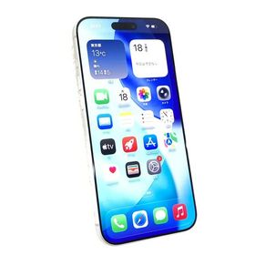 中古 Apple iPhone17 Pro Max 2TB シルバー MFYJ4J／A SIMフリー ※要eSIM ※ネットワーク利用制限▲判定