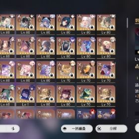 星5大量43体 キャストリス3凸、ホタル2凸、長夜月1凸など | 崩壊スターレイル(崩スタ)のアカウントデータ、RMTの販売・買取一覧