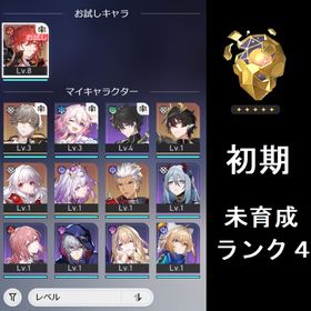 【初期アカ】 キャストリス ガチャすり抜け済み | 崩壊スターレイル(崩スタ)のアカウントデータ、RMTの販売・買取一覧