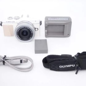 【極上品】オリンパス OLYMPUS ミラーレス一眼 PEN E-PL7 14-42mm EZ レンズキット ホワイト [D11044A]