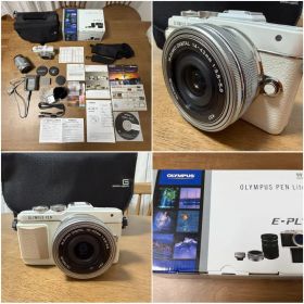 OLYMPUS PEN Lite E-PL7 【ショット数1982回】美品 白
