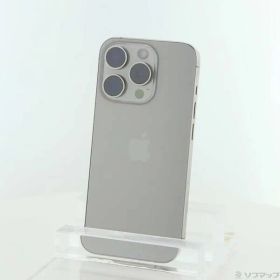 〔中古品〕 iPhone15 Pro 128GB ナチュラルチタニウム MTU93J／A SIMフリー【251】